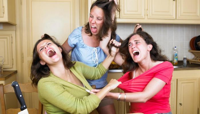 Horoscope signs in a fight